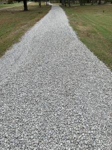gravel driveway